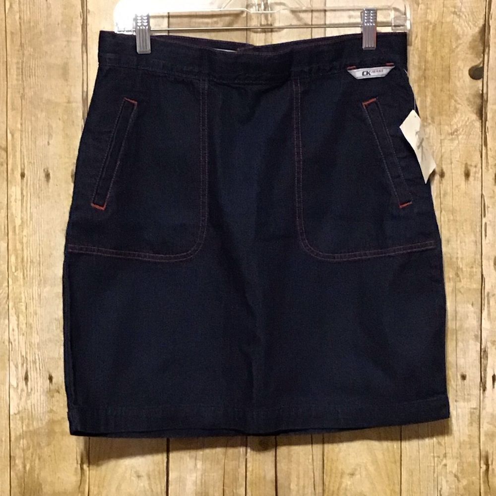 Calvin Klein Jeans Juniors Denim Skirt 7
